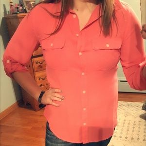 Loft Utility-Style Blouse